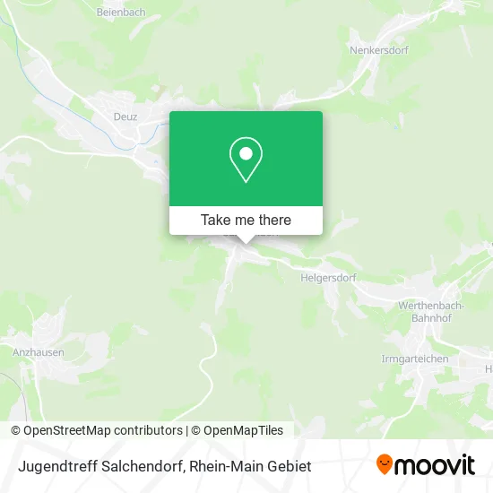 Карта Jugendtreff Salchendorf