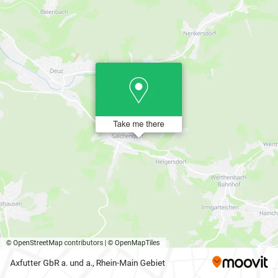 Карта Axfutter GbR a. und a.