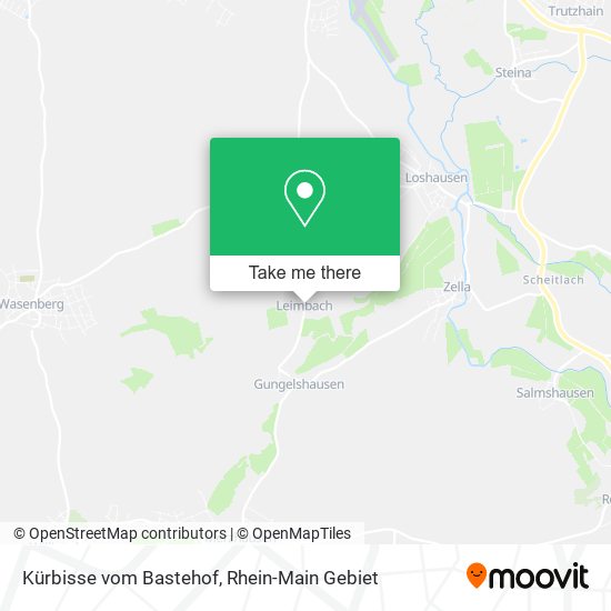 Kürbisse vom Bastehof map