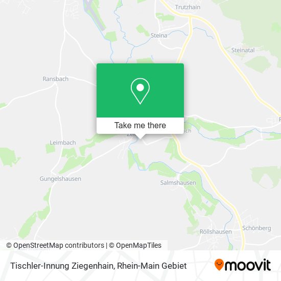 Tischler-Innung Ziegenhain map