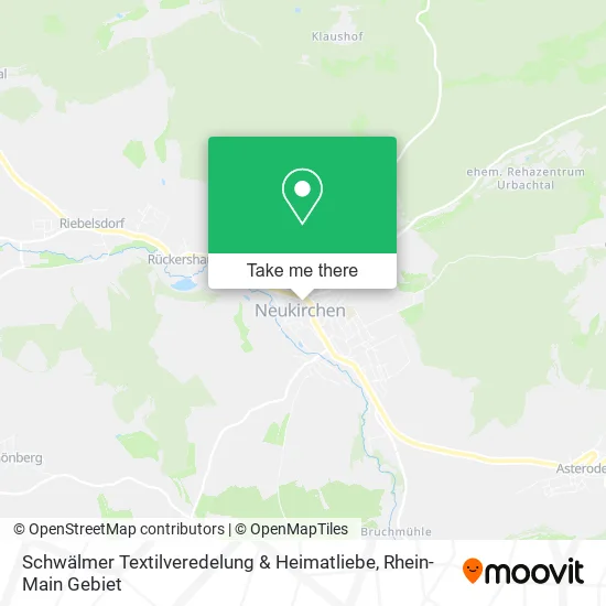 Карта Schwälmer Textilveredelung & Heimatliebe