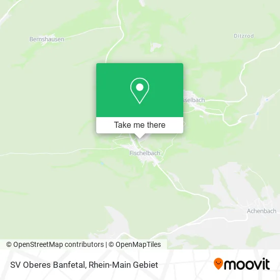 Карта SV Oberes Banfetal