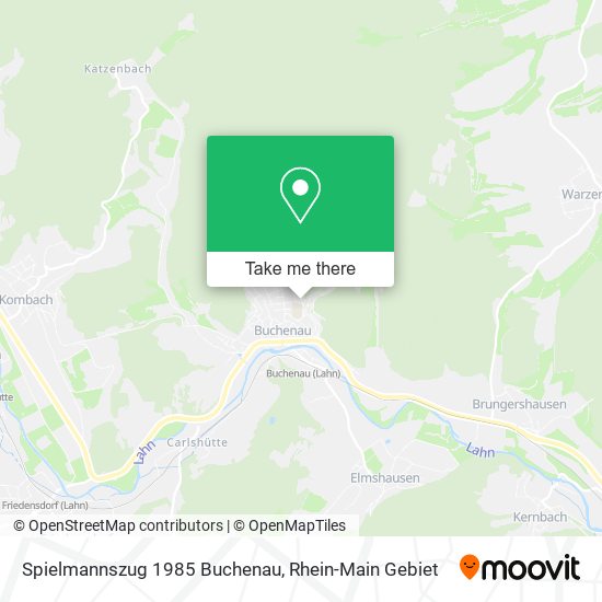 Spielmannszug 1985 Buchenau map