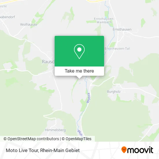 Карта Moto Live Tour