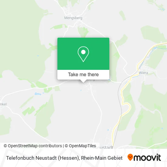 Карта Telefonbuch Neustadt (Hessen)