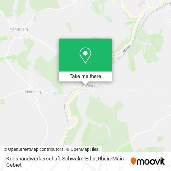 Kreishandwerkerschaft Schwalm-Eder map