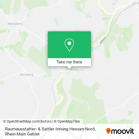 Карта Raumausstatter- & Sattler-Innung Hessen-Nord