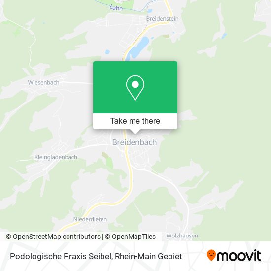Podologische Praxis Seibel map