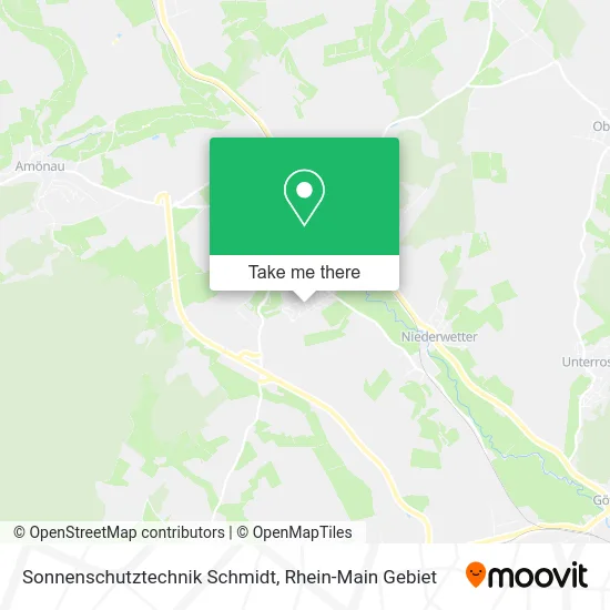 Карта Sonnenschutztechnik Schmidt