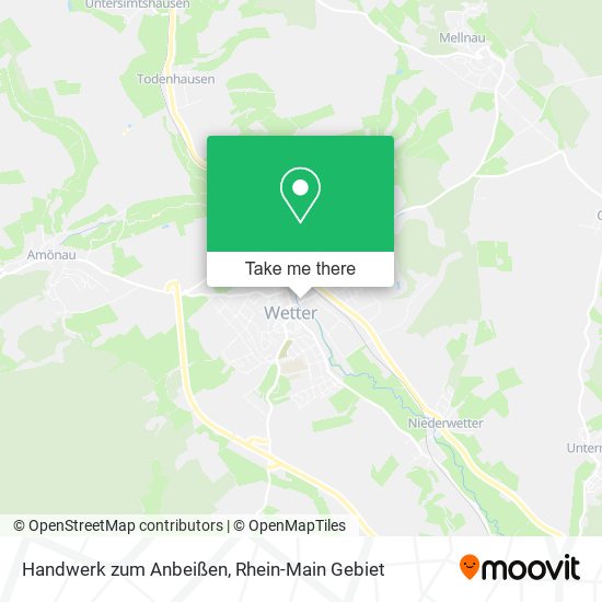 Handwerk zum Anbeißen map