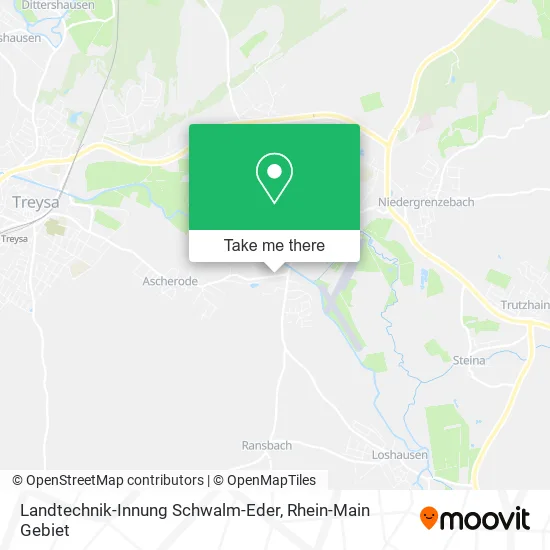 Карта Landtechnik-Innung Schwalm-Eder
