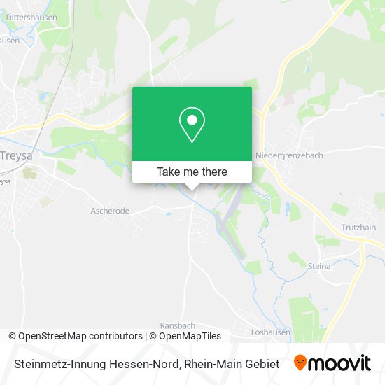 Steinmetz-Innung Hessen-Nord map
