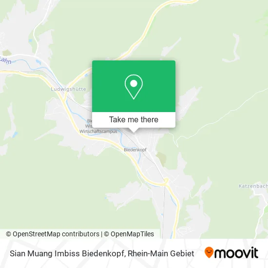 Карта Sian Muang Imbiss Biedenkopf
