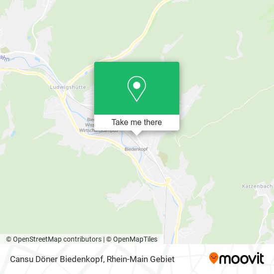 Cansu Döner Biedenkopf map
