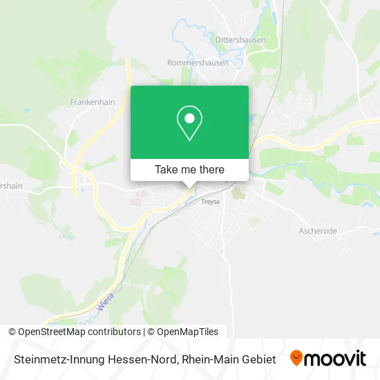 Карта Steinmetz-Innung Hessen-Nord
