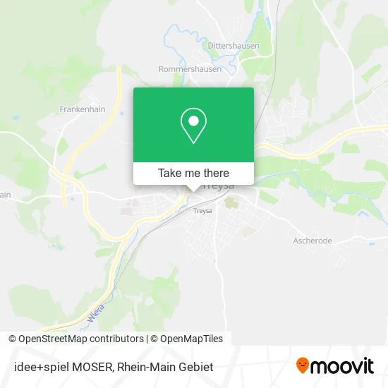 Карта idee+spiel MOSER