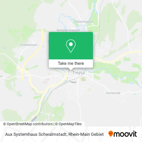 Карта Aux Systemhaus Schwalmstadt