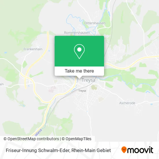 Карта Friseur-Innung Schwalm-Eder