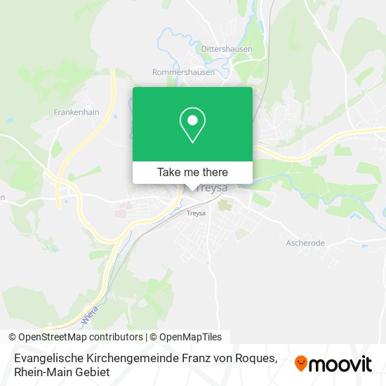Evangelische Kirchengemeinde Franz von Roques map