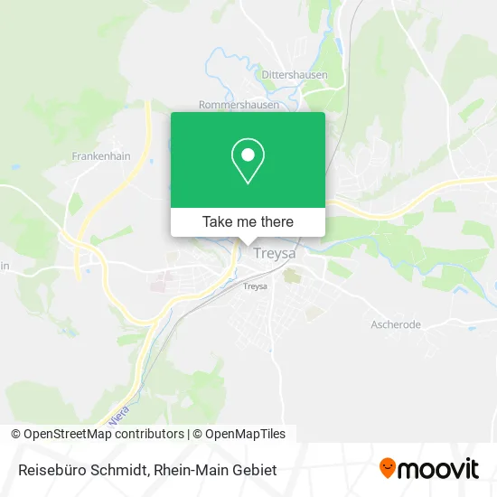 Карта Reisebüro Schmidt