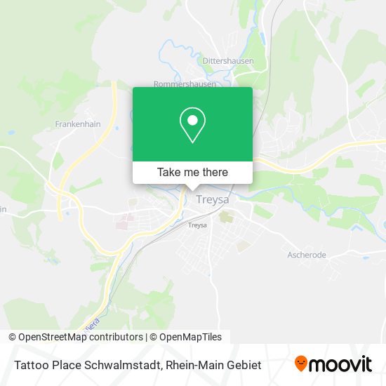 Tattoo Place Schwalmstadt map
