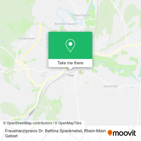 Карта Frauenarztpraxis Dr. Bettina Spanknebel