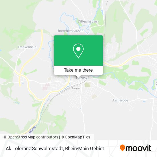 Карта Ak Toleranz Schwalmstadt