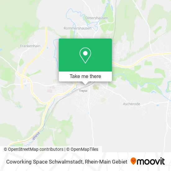 Карта Coworking Space Schwalmstadt