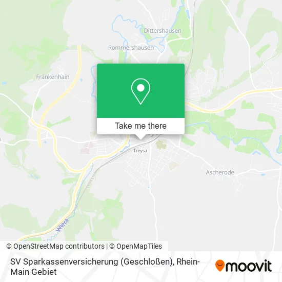 Карта SV Sparkassenversicherung (Geschloßen)