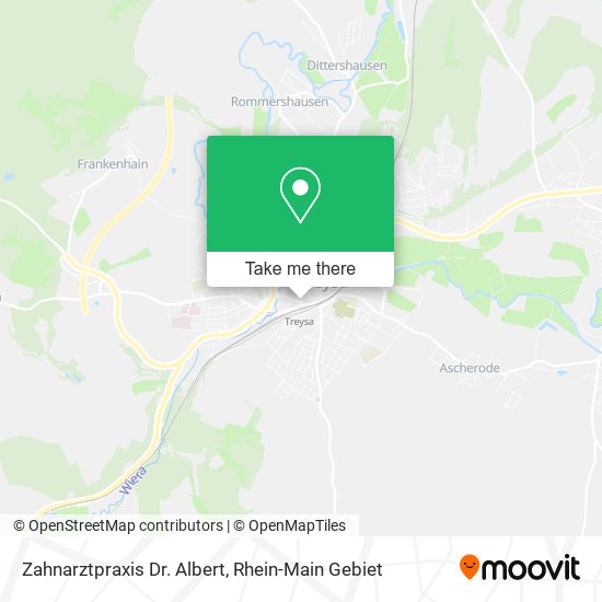 Zahnarztpraxis Dr. Albert map