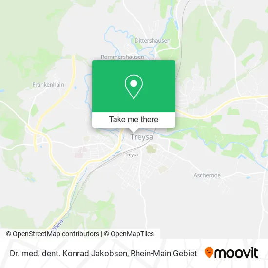 Карта Dr. med. dent. Konrad Jakobsen