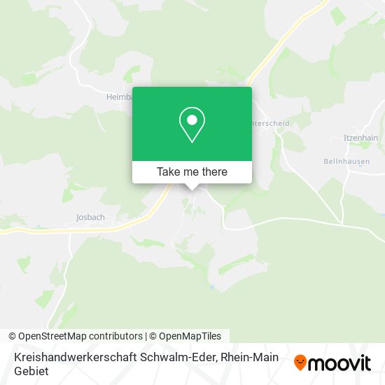 Kreishandwerkerschaft Schwalm-Eder map