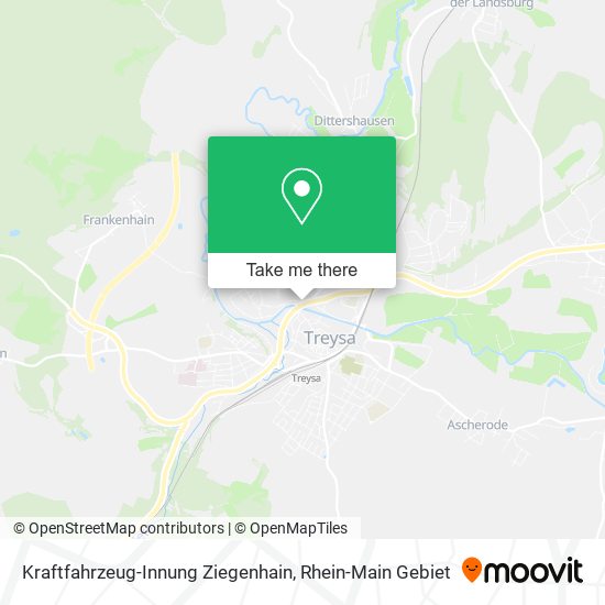 Kraftfahrzeug-Innung Ziegenhain map