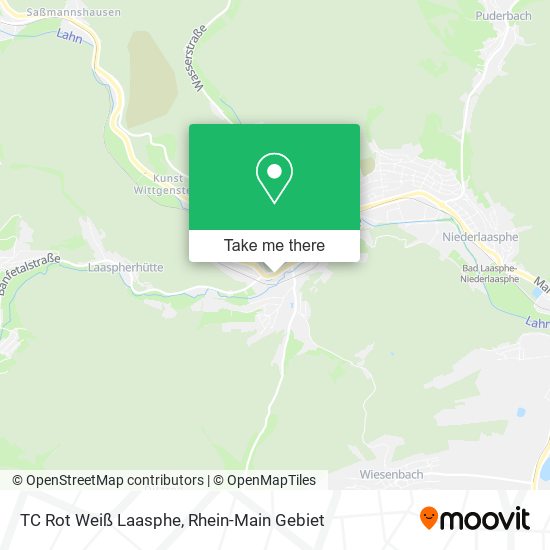 Карта TC Rot Weiß Laasphe
