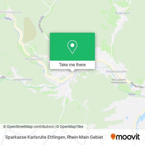 Sparkasse Karlsruhe Ettlingen map