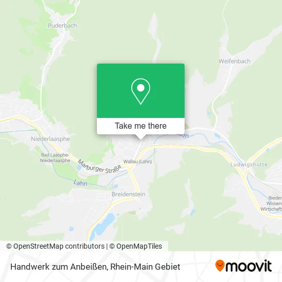 Карта Handwerk zum Anbeißen