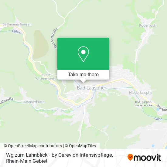 Карта Wg zum Lahnblick - by Carevion Intensivpflege