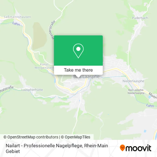 Карта Nailart - Professionelle Nagelpflege