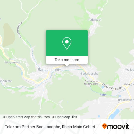 Карта Telekom Partner Bad Laasphe