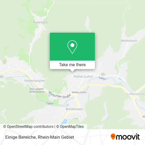 Карта Einige Bereiche