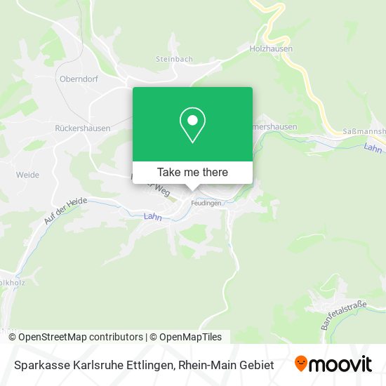 Sparkasse Karlsruhe Ettlingen map
