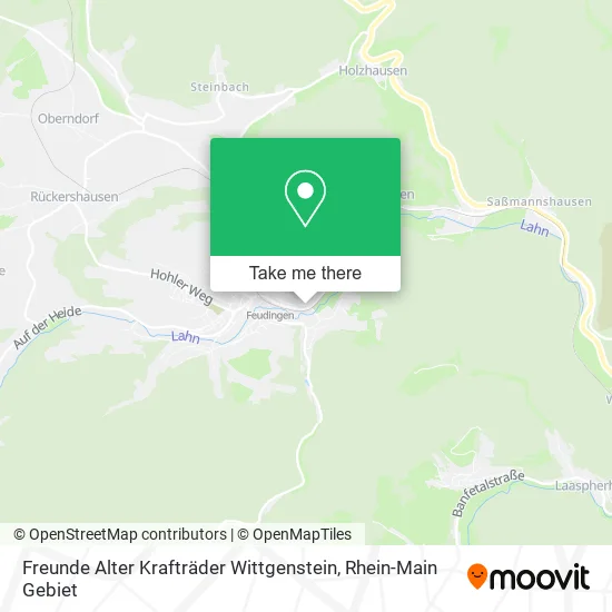 Карта Freunde Alter Krafträder Wittgenstein
