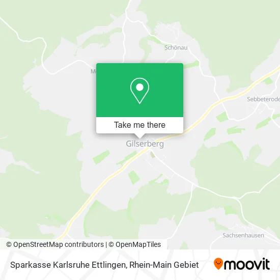 Карта Sparkasse Karlsruhe Ettlingen