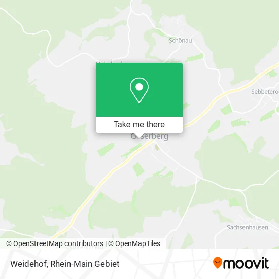 Карта Weidehof