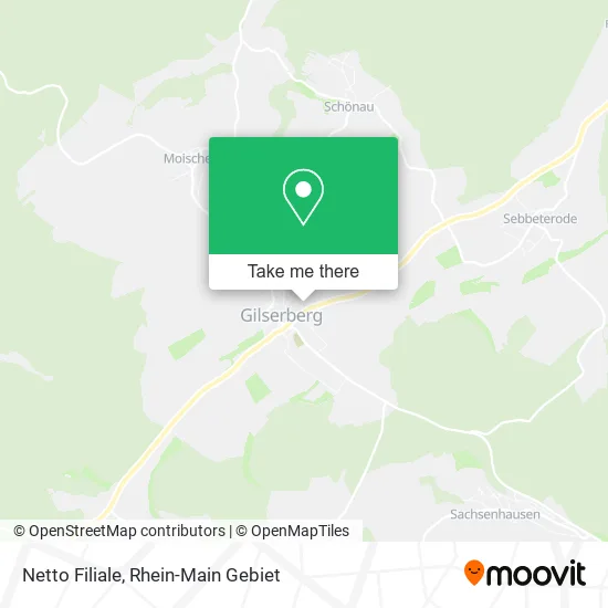 Карта Netto Filiale