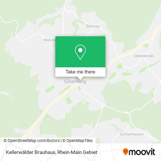 Kellerwälder Brauhaus map
