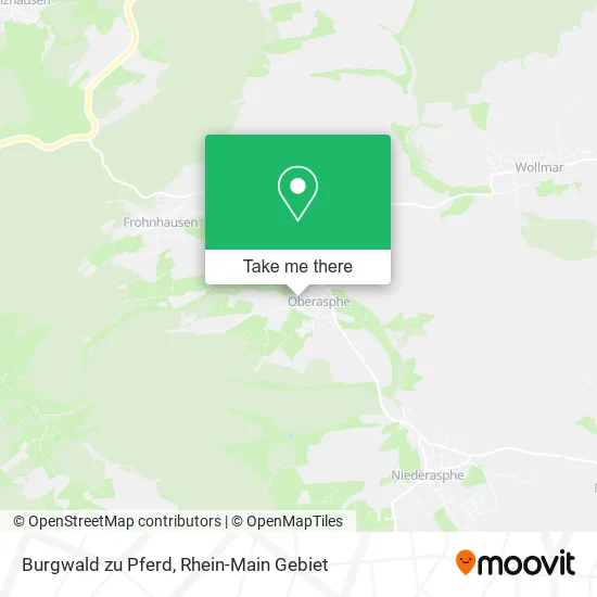 Карта Burgwald zu Pferd