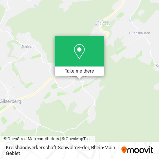 Kreishandwerkerschaft Schwalm-Eder map