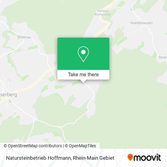 Natursteinbetrieb Hoffmann map