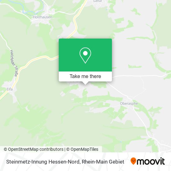 Steinmetz-Innung Hessen-Nord map